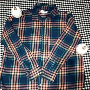 OLD NAVY✨ boyfriend flannel